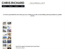 Tablet Screenshot of chrisrichard.org